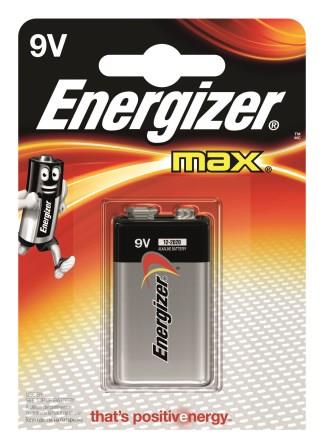 ENERGIZER BATTERY MAX 9V (10297)